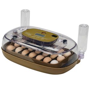Incubatrice Automatica per 24 Uova con Rotazione Automatica, Controllo Digitale LED della Temperatura e Umidità, 110V, per Pollame - Product Image 1