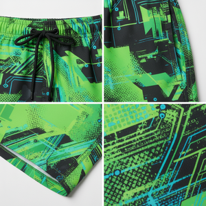 Shorts en maille personnalisés avec logo, impression par sublimation, tendance, en polyester, pour le basketball, décontractés, élastiques, pour hommes - Product Image 6