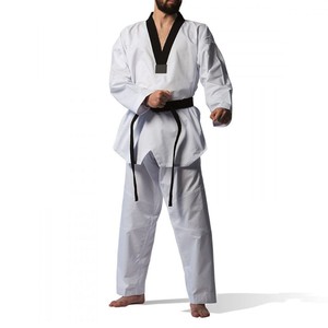 Conjuntos de Uniformes de Taekwondo y Karate Populares y de Gran Venta, Diseño Elástico Frontal, Servicio OEM, Ropa de Entrenamiento de MMA, Poliéster/Algodón, Unisex - Product Image 1