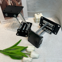 ZERUN Accessoires de mobilier de canapé en métal personnalisés, dossier de canapé réglable, accoudoirs avant et arrière mobiles pour salon et chambre
