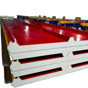 แผ่นหลังคาเห<span class=keywords><strong>ล</strong></span>็กแซนวิช <span class=keywords><strong>PU</strong></span> <span class=keywords><strong>ล</strong></span>ูกฟูกสเปนสำหรับการประชุมเชิงปฏิบัติการอุตสาหกรรมและเพิง - Product Image 1