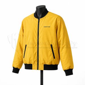 Custom <b>Men's</b> Bomber <b>Jacket</b> Wholesale Zip Up Lightweight <b>Flight</b> <b>Jacket</b> OEM ODM Manufacturer - Product Image 3