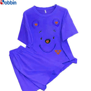 Ensemble 2 pièces personnalisé pour femme, nouvelle mode estivale, t-shirt et short imprimés, survêtement décontracté ample - Product Image 3