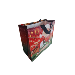 Bolso de mano tejido ecológico impreso con logotipo personalizado, material PP reutilizable para mujer, bolso de playa de compras con mango promocional perfecto - Product Image 4