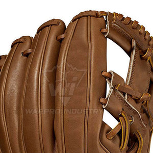 Guantes de Béisbol Profesionales Duraderos, Guante de Entrenamiento de Softbol de Cuero, para Jóvenes y Adultos, para Uso en Campo Interior y Exterior, Alto Rendimiento - Product Image 6