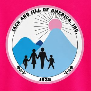 เสื้อสเวตเชิ้ตคอกลมปักลายตราสัญลักษณ์ Hot Pink Jack & Jill แขนยาวผ้าฟลีซ พร้อมคอเสื้อและปลายแขนเสื้อแบบริบ - Product Image 5