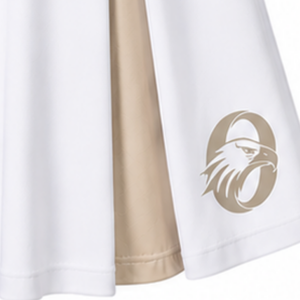 Jupe de cheerleading plissée Champagne, bas de tenue de performance athlétique, vêtement de sport pour entraînement et compétition d'équipe - Product Image 5