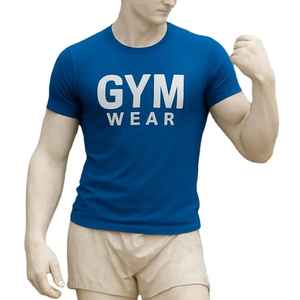 T-shirt de sport pour homme, tendance du moment, produit en promotion, léger et respirant, avec design personnalisé. - Product Image 5