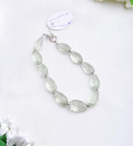 Amatista verde natural facetada, piedras preciosas para la elaboración de joyería fina. - Product Image 6