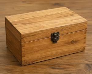 Luxury Wooden Box Set Handcrafted Food Container <b>Rectangular</b> Minimalist Design Dishwasher Safe Steamable 1 Layer Storage Box - Product Image 4