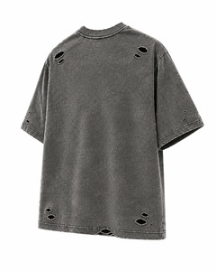T-shirts personnalisés tendance hautement recommandés avec logo personnalisé, prix abordable, respirants, col rond, manches courtes, décontractés - Product Image 2