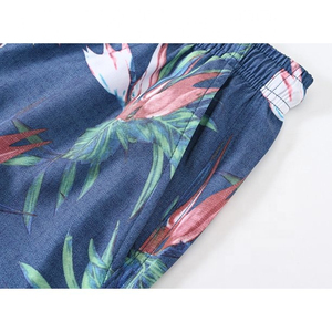 Custom Logo Summer Cropped Fit <b>Men's</b> Polyester Mesh <b>Shorts</b> XS/XS Denim Washed Printed Workout Streetwear Featuring Pockets - Product Image 2