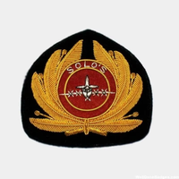 Ventoria Enterprises Menawarkan Patch Bordir Logo Desain Besar Buatan Tangan dengan Kawat Bullion Kustom yang Laris Terjual.