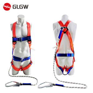 Sabuk Pengaman Kerja Penyelamatan Ketinggian Tinggi yang Dapat Ditarik untuk Industri, <span class=keywords><strong>Harness</strong></span> Tubuh Penuh untuk Perlindungan Jatuh pada Pekerjaan Listrik, Harga - Product Image 4