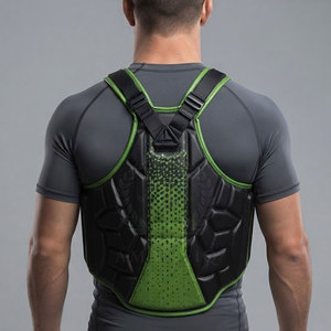 Protection de poitrine en cuir rembourré, robuste, écologique et légère pour la boxe, le MMA, le kickboxing, la lutte et les arts martiaux - Product Image 4