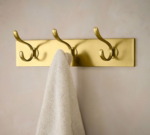 Brass <b>Hook</b> Hanger Tea Kettle Design Rails Hot Sale Brass Antique Cloths Hanger Towel <b>Key</b> <b>Hooks</b> <b>Wall</b> Mounted - Product Image 2
