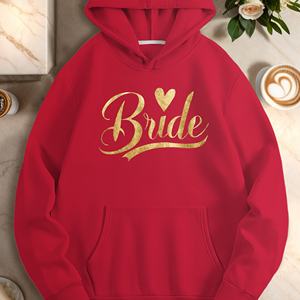 Heart <b>Bride</b> women's casual <b>hoodies</b> - Product Image 2