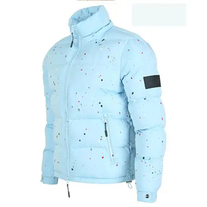 Men's 100% High Quality Men's Casual Quilted Jacket Long Sleeve Winter Outerwear Work Style Puffer Jacket for Men's Manufacture - Product Image 2