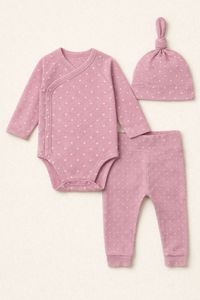 JALBEBE Leggings Unisex in Morbido Cotone Modal Spandex Lavabili con Chiusura a Bottoni, Set Tutina Neonato per Tutte le Stagioni, Pagliaccetto a Maniche Lunghe - Product Image 5