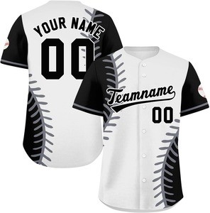 Camiseta de Béisbol Personalizada Sublimada, Lisa, para Hombre, Transpirable, de Poliéster, Uniforme, Bordado, Impresión, Camiseta de Softbol en Oferta - Product Image 2