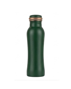 ขวดน้ำทรงโค้งมนทองแดงแท้รักษ์โลกทันสมัยพร้อมชุดแก้ว 2 ใบ - Product Image 4