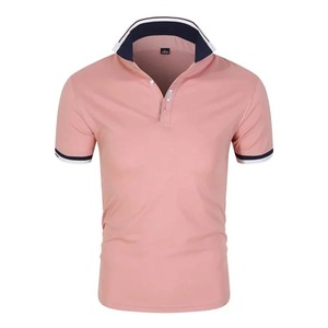 เสื้อโปโลแขนสั้นผู้ชายพร้อมโลโก้แบบกำหนดเอง – น้ำหนักเบาและระบายอากาศได้ดีเพื่อความสบายแบบลำลอง - Product Image 4