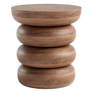 Table d'appoint en bois de style moderne, conçue pour s'adapter aux décors contemporains et aux aménagements de meubles minimalistes - Product Image 4