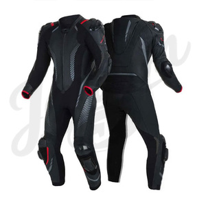 Combinaison en cuir de moto de haute qualité, vêtements de protection pour la course à moto, fabricant de combinaisons de course, équipement de motard personnalisé - Product Image 6