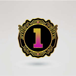 Ceinture de championnat de lutte personnalisée légère avec design d'aile dorée et logo textuel violet effet goutte d'eau, en cuir embossé fait main - Product Image 3