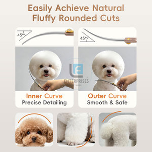 Ciseaux de toilettage pour animaux de compagnie en acier inoxydable de haute qualité - Durables, écologiques, fabriqués au Pakistan - Product Image 4