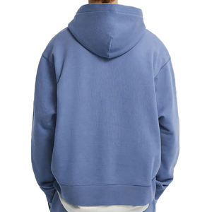 เสื้อฮู้ดดี้แบบสวม Unisex ทรงปกติ ผ้าฝ้ายฟลีซ 100% ระบายอากาศได้ดี ไม่มีเชือกผูก  ปักโลโก้ด้านหน้าได้  ไหล่ตก - Product Image 2