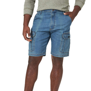 Pantalones Cortos de Mezclilla Vintage Personalizados para Verano, Estilo Urbano, Holgados, a la Moda, Casuales para Hombre, Tipo Bermuda - Product Image 1