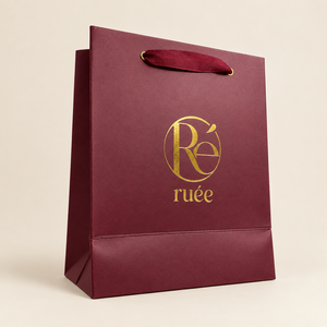 Bolsa de Regalo de Papel para Joyería con Estampado Dorado Personalizado y Lazo de Cinta, Fábrica en Vietnam - Product Image 1