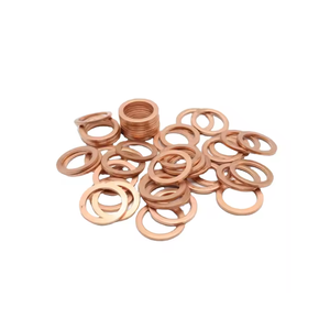 Arandela de Cobre Duradera, Anillo de Sellado Plano para Tuberías de Gas, Aceite y Agua, y Sistemas de Motor Automotriz - Product Image 2
