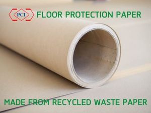 P.C.I. Industrial Paper General Purpose Floor Protection <b>Cardboard</b> Available Size 42 In. X 100 Ft. Brown Water Resistant - Product Image 5