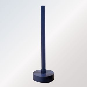 Aparato cortador de muestras de suelo con soporte azul y cilindro de acero inoxidable para muestreo de suelo superficial - Product Image 1