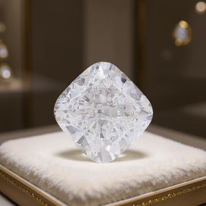 Diamant non monté certifié IGI 7.53 taille coussin VS1, diamant cultivé neuf - Product Image 3