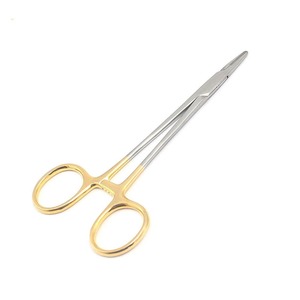 Portaagujas de Alta Calidad de Acero Inoxidable TC de 14 cm, Pinzas Portaagujas, Instrumentos Quirúrgicos Médicos, Pakistán - Product Image 5