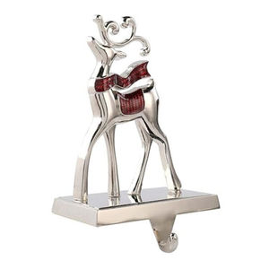 Hot Sale Silver Plated Christmas <b>Stocking</b> <b>Holder</b> Hook Hanger For Fireplace Mantle Shelf Home Decor Stock <b>Holder</b> - Product Image 4