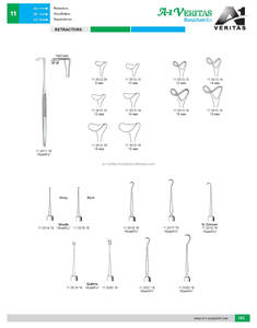 Retractores Quirúrgicos de Acero Inoxidable Médico Guthrie con Gancho para Piel, 16 cm, 2 Puntas, Acabado Mate, Reutilizables, Juego de Instrumentos ISO - Product Image 6