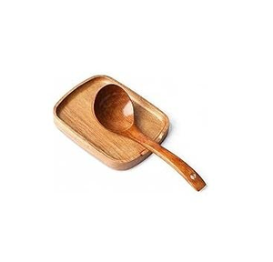 Reposacucharas de Madera de Acacia al por Mayor, 100% Calidad Premium, Hecho a Mano en India por blossom craft india - Product Image 1