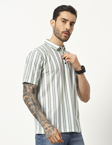 Camiseta Polo Lisa Informal a la Moda, Camiseta Polo OEM para Hombre, Camiseta Polo a Rayas de Manga Corta de Polialgodón para Golf - Product Image 3