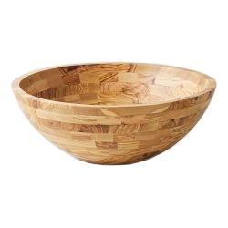 Bol de service en bois fait main élégant, plateau en bois massif pour la table à manger européenne et l'usage domestique - Product Image 3