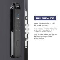 HanDaily Security 3D Reconocimiento facial Huella digital LockTop Wifi Cámara Cerraduras digitales Nfc Tarjeta Clave Rfid Código Cerradura de puerta inteligente