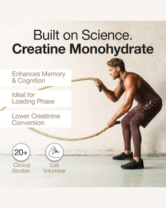 Créatine monohydrate en poudre de qualité supérieure, complément nutritionnel sportif pour la force musculaire, la puissance et l'endurance - Product Image 4