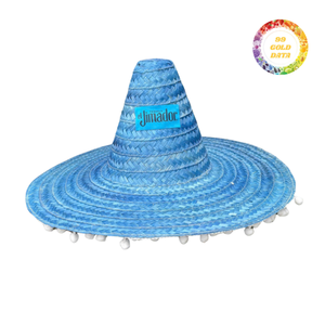 หมวกสานทรงโซมเบรโรสีสันสดใสสำหรับงานเทศกาล - Product Image 2