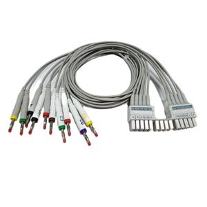 <span class=keywords><strong>Mortara</strong></span> Eli 230 Eli150C Eli350 Eli380 <span class=keywords><strong>EKG</strong></span>-kabel Leadwire 10-afleidingen ECG <span class=keywords><strong>EKG</strong></span>-kabel, 4.0 bananenconnector - Product Image 1