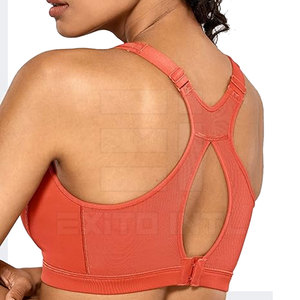 Women's Breathable Light Support Fitness Gym Sport Yoga Bra Customizable Size Color Spandex/Nylon Pakistan Made 2026 New Arrival - Product Image 3