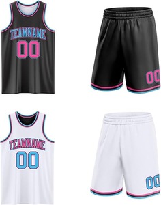 Conjunto de Uniforme de Baloncesto Sublimado de Alta Calidad con Tela de Malla Transpirable para Hombres y Equipos Juveniles, para Práctica y Competencia - Product Image 4