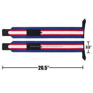 Diseño de logotipo personalizado, muñequeras para levantamiento de pesas, plástico de neopreno de nailon suave, disponible en todos los tamaños para seguridad en el gimnasio y Fitness - Product Image 6